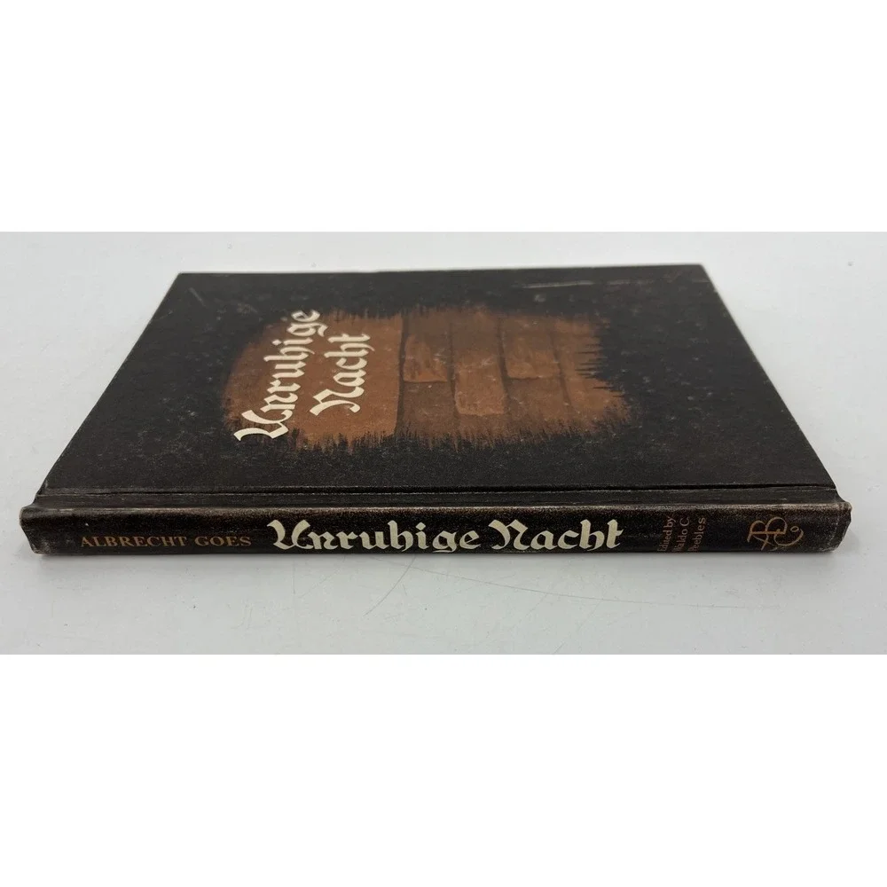 Unrubige Nacht - Restless Night 1955 Albrecht Goes HC German Waldo Peeples
